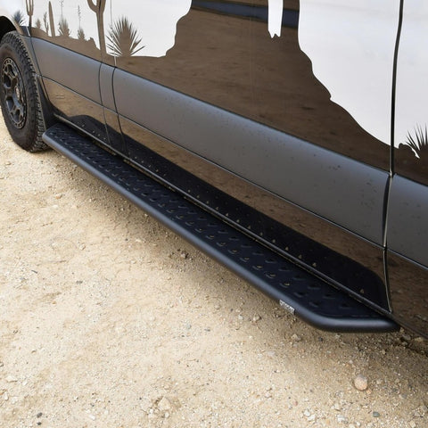 Westin 07-23 Mercedes-Benz Sprinter w/ 144in. Wheelbase Outlaw Nerf Step Bars - Textured Black - 28-31035