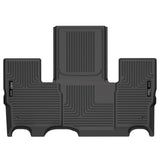 Husky Liners 2022 Jeep Grand Wagoneer WeatherBeater 2nd Seat Black Floor Liners - 14181