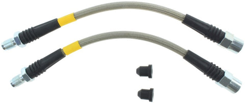 StopTech 94-97 BMW 840CI / 90-97 850CI/850CSI/850i Rear Stainless Steel Brake Line Kit - 950.34512