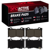 DFC 08-26 Nissan Z Front Low Metallic Active Performance Brake Pads - 1115-1346-00