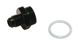 Aeromotive AN-06 Holley Carb 7/8in x 20 Thread Dual Feed Bowl Adapter Fitting - 15201