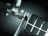 Kuryakyn 1-1/4in Stirrup Heel Rest Extenders Chrome - 8043