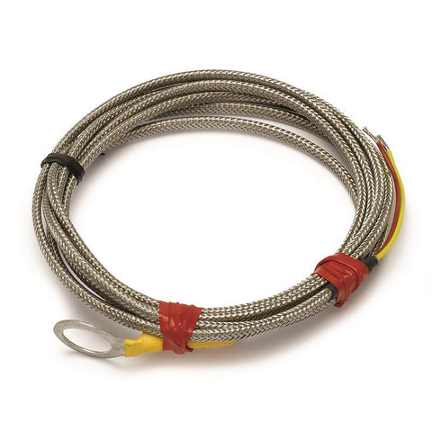 Autometer Thermocouple Type K Spark Plug Mount Open Tip 6ft Replacement - 5248