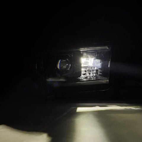 AlphaRex 07-13 Toyota Tundra/08-17 Sequoia G2 PRO-Series Projector Headlights Black -NO Lvl Adjuster - 880829