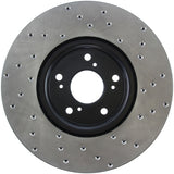 StopTech 04-08 Acura TL/TL-S Brembo Drilled Right Front Rotor - 128.40062R