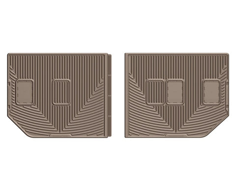 WeatherTech 07-10 Chevrolet Suburban Rear Rubber Mats - Tan - W264TN