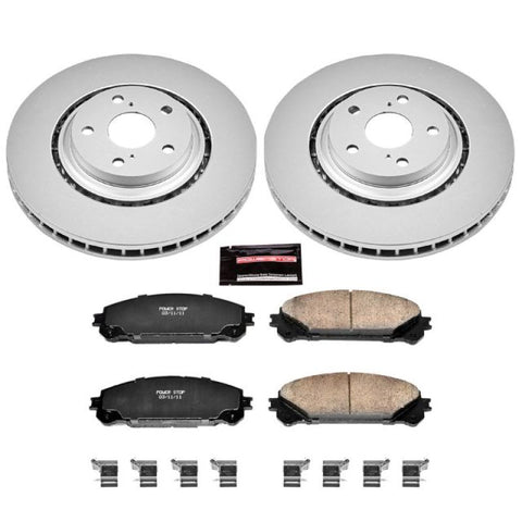 Power Stop 15-17 Lexus NX200t Front Z17 Evolution Geomet Coated Brake Kit - CRK4713