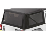 Bestop 11-18 Jeep Wrangler JK 2-Door Window Set (Black Diamond) - 58134-35