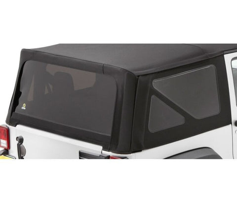 Bestop 11-18 Jeep Wrangler JK 2-Door Window Set (Black Diamond) - 58134-35