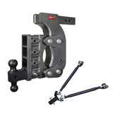 Gen-Y The Boss Torsion-Flex 2.5in Receiver 15in Drop Hitch w/GH-061 Dual-Ball/Stabilizer Kit - GH-1514