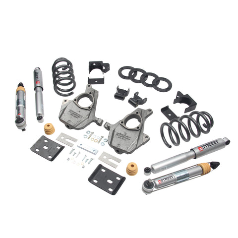 Belltech LOWERING KIT 16.5-17 Chevy Silverado Crew Cab 2WD 3-4F / 7R - 1016SP