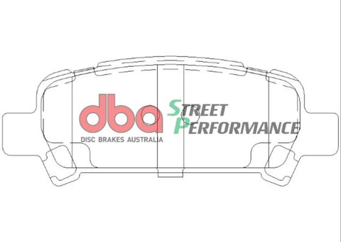 DBA 02-03 Subaru WRX SP500 Rear Brake Pads - DB1379SP