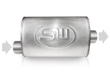 Stainless Works 2.25in ID OFFSET INLET/ 2.25in OD CENTER OUTLET 4inX8in - TM4C22O22C