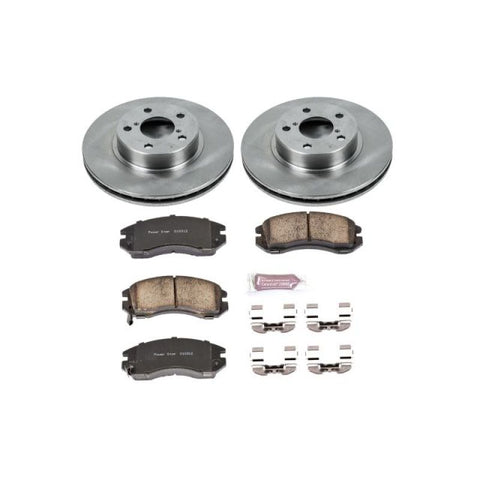 Power Stop 93-96 Subaru Impreza Front Autospecialty Brake Kit - KOE443