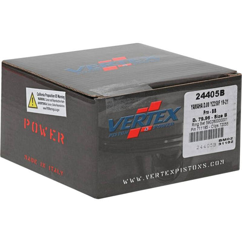Vertex Piston 20-24 Yamaha WR 250 F 250cc +3mm Forged Big Bore Piston Kit 270cc. - 24405B