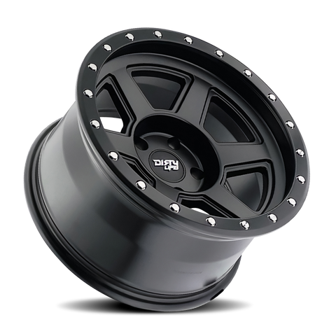 Dirty Life Compound 9315 20x10 / 6-135 BP / -25mm Offset / 87.1mm Hub Matte Black Wheel - 9315-2136MB