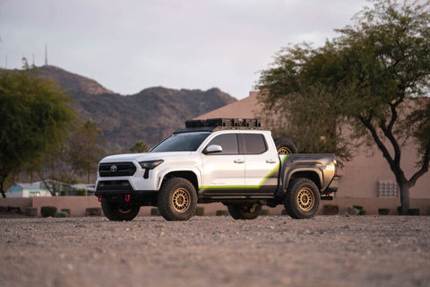 DV8 Offroad 2024-2025 Toyota Tacoma Double Cab Roof Rack - RRTT1-04