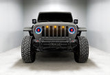 Oracle Oculus Bi-LED Projector Headlights for Jeep JL/Gladiator JT - w/ Simple Controller - 5839-504-B