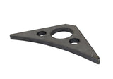 Fishbone Offroad Jeep Gusset 3 Hole Bare Steel - FB26055