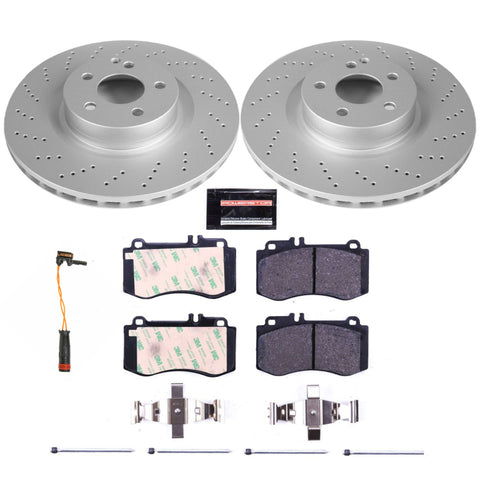 Power Stop 10-16 Mercedes-Benz E350 Front Euro-Stop Brake Kit - ESK6640