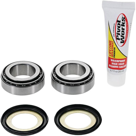 Pivot Works 19-23 Honda CRF110F Steering Stem Bearing Kit - PWSSK-H27-000