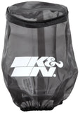 K&N 4.5in Base ID x 3.5in Top ID x 6in H - Black - Round Tapered - Drycharger Air Filter Wrap - RC-5062DK