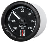 Autometer Stack 52mm -1 to +2 Bar (Incl T-Fitting) Pro Stepper Motor Boost Pressure Gauge - Black - ST3311