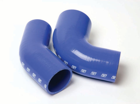 Turbosmart 90 Reducer Elbow 2.0-2.5 - Blue - TS-HRE902025-BE