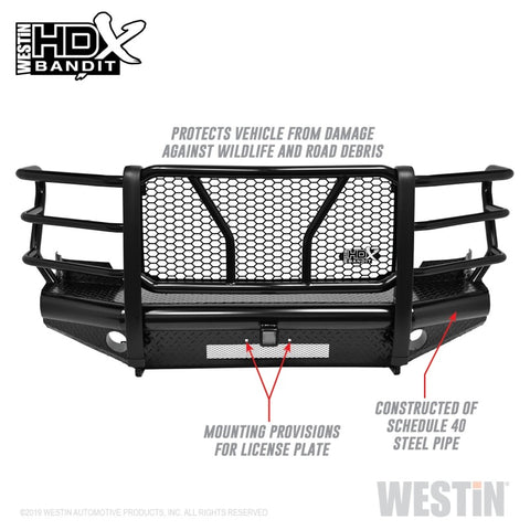 Westin/HDX Bandit 11-16 Ford F-250 / F-350 Front Bumper - Black - 58-31115