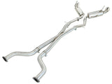aFe Takeda 2.5inch SS Exhaust Cat-Back 09-13 Nissan 370Z V6 3.7L Polished Tips - 49-36107