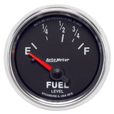 AutoMeter Gauge Fuel Level 2-1/16in. 73 Ohm(e) to 10 Ohm(f) Elec Gs - 3815