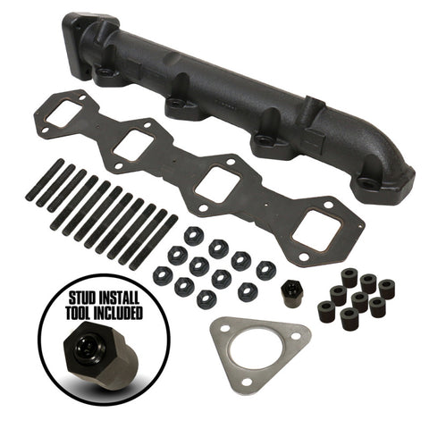BD Diesel Driver Side Exhaust Manifold Kit - Ford 2011-2016 F250/F350 6.7L PowerStroke - 1043006