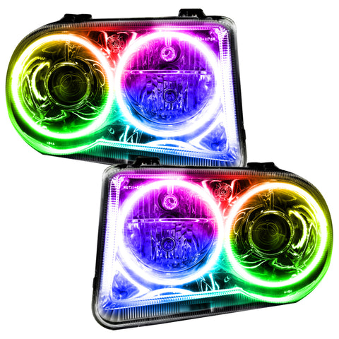 Oracle 05-10 Chrysler 300C V8 SMD HL - Non HID - ColorSHIFT w/o Controller - 7163-334