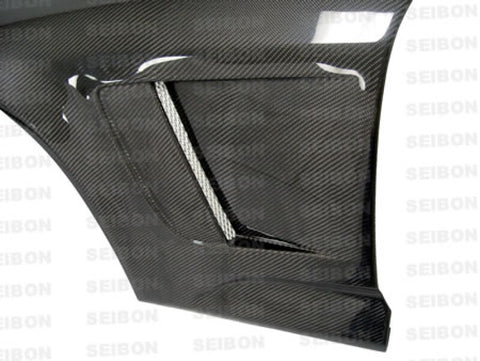 Seibon 00-08 Honda S2000 10mm Wider Carbon Fiber Fenders - FF0005HDS2K