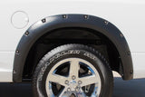 Lund 10-17 Dodge Ram 2500 RX-Rivet Style Smooth Elite Series Fender Flares - Black (2 Pc.) - RX205SB