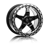 Forgestar D5 Beadlock 17x10 / 5x115 BP / ET30 / 6.6in BS Gloss Black Wheel - F00170071P30