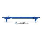 Mishimoto 2008-2010 Ford 6.4L Powerstroke Upper Support Bar - Wrinkle Blue - MMUS-F2D-08BL