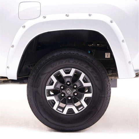 EGR 2018 Ford F150 Bolt-On Look Color Match Fender Flares - Set - Oxford White - 793574-Z1