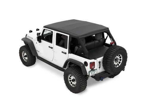 Bestop 07-18 Jeep Wrangler JK 4-Door Ascent (Black Diamond) - 56825-35