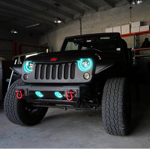 Oracle 07-09 Jeep Wrangler JK SMD FL - ColorSHIFT - Dynamic - 7080-332