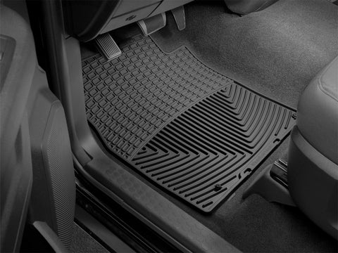 WeatherTech 12-15 Dodge Ram Truck 1500 Front Rubber Floor Mats - Black - W337