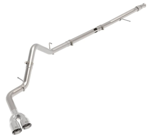 aFe Rebel XD Series 3in 304SS DPF-Back 20-21 GM Trucks L6-3.0L (td) LM2 - Dual Polished Tip - 49-34129-P