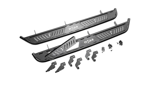 N-FAB 2021 Ford Bronco 4 Door Roan Running Boards - Textured Black - NBF214B-TX