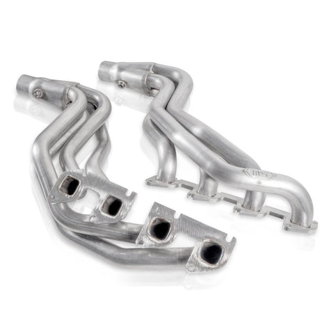 Stainless Works 11-18 Ford F-250/F-350 6.2L Headers 1-7/8in Primaries 3in Collectors High Flow Cats - FT211HCAT