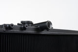 CSF 93-98 Toyota MK4 Supra Radiator - Black Finish - 2882B