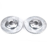Power Stop 05-07 Ford Focus Front Evolution Drilled & Slotted Rotors - Pair - AR8170XPR