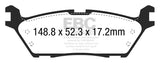 EBC 15+ Ford F150 2.7 Twin Turbo (2WD) Electric PB Extra Duty Rear Brake Pads - ED93037