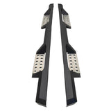 Westin 2024 Toyota Tacoma Double Cab HDX Stainless Drop Nerf Step Bars - Textured Black - 56-127852