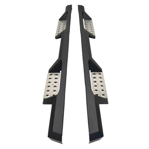 Westin 2024 Toyota Tacoma Double Cab HDX Stainless Drop Nerf Step Bars - Textured Black - 56-127852