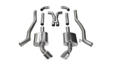 Corsa 2011-2015 Chevrolet Camaro SS 6.2L V8 Manual Polished Xtreme 3in Cat-Back - 14968